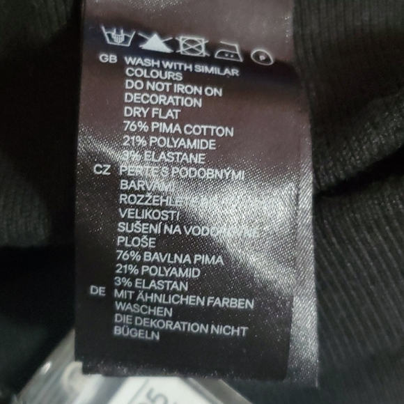 🆕 SONIA RYKIEL x H&M - BLACK JEWELED LEGGINGS - Picture 7 of 7